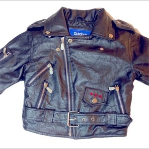 Outdoor Habitat Faux Leather Biker Jacket